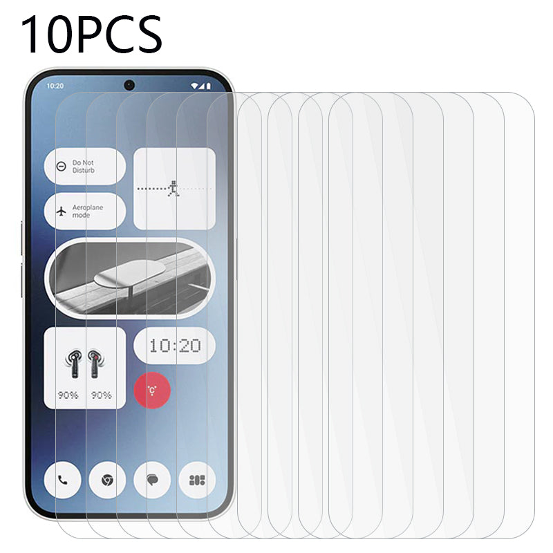 10PCS For Nothing Phone (2a) Tempered Glass Screen Protector 2.5D Shatter-proof Film 10PCS For Nothing Phone (2a) Tempered Glass Screen Protector 2.5D Shatter-proof Film